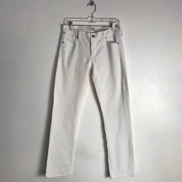 Citizen of Humanity Womens White Straight Leg S-28 - Picture 1 of 8